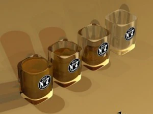jack daniels collection 3D Model