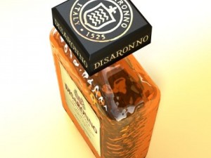 disaronno bottle 3D 模型