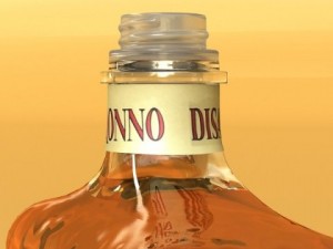 disaronno bottle 3D 模型