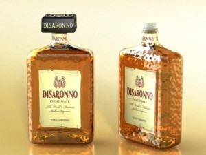 disaronno bottle 3D 模型