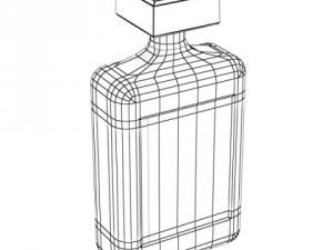disaronno bottle 3D 模型