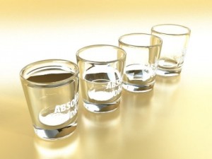 vodka absolut collection 3D 모델