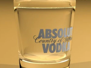 vodka absolut collection 3D Model