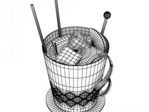 vodka absolut collection 3D 모델