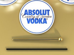 vodka cocktail glass 3D Модель