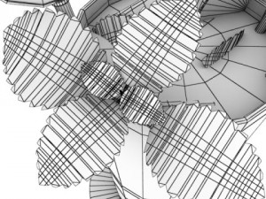 mojito cocktail high detail 3D Model
