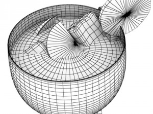 high detailed liquor glass  gin tonic Modello 3D