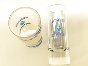 realistic gin shot glass 3D Model