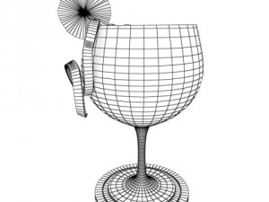 high detailed bombay sapphire collection 3D 模型