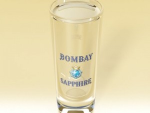 high detailed bombay sapphire collection 3D 模型