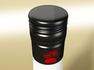 high detailed liquor bottle  malibu 3Dモデル
