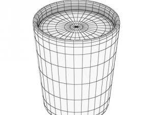 malibu shot glass  high detailed 3D Model