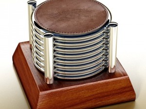 chivas regal coasters  high detailed Modello 3D