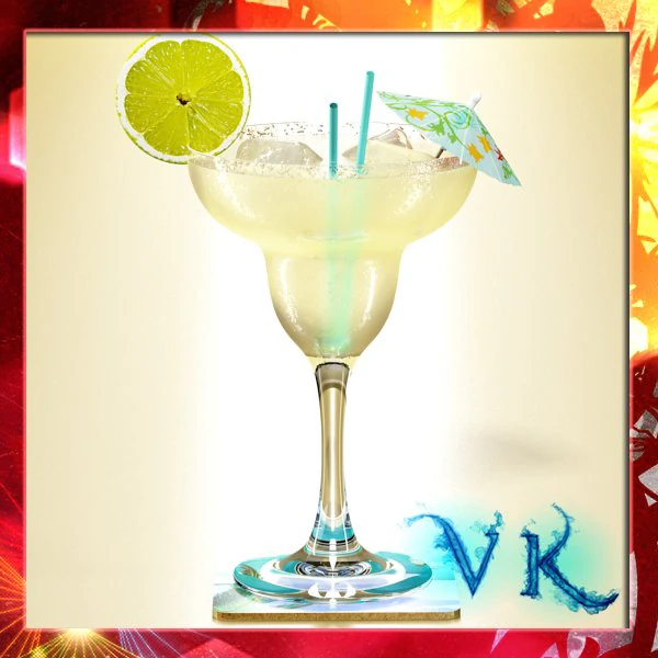 margarita cocktail high detailed 3D Model .c4d .max .obj .3ds .fbx .stl .blend