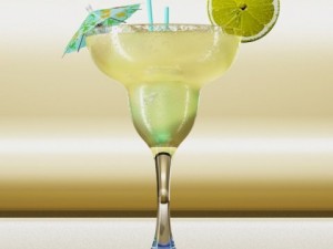 margarita cocktail  high detailed Model 3D
