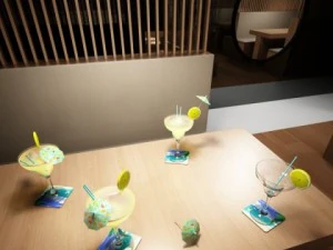 margarita cocktail  high detailed 3D Model