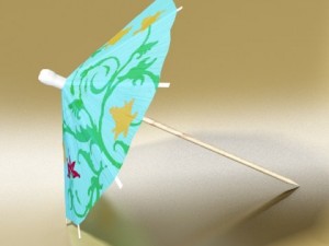 9 cocktails collection 3D Model