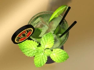 9 cocktails collection 3D Model