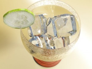 9 cocktails collection 3D Model