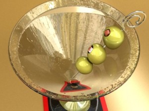 9 cocktails collection 3D Model