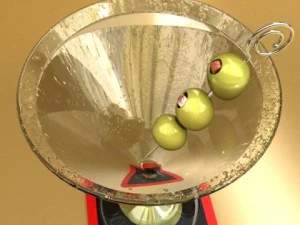 9 cocktails collection 3D Model