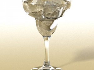 glassware collection  9 glasses and cups 3D-Modell