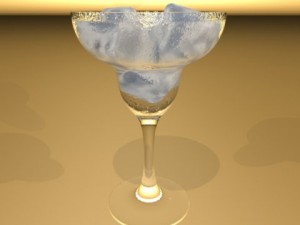 glassware collection  9 glasses and cups 3D-Modell