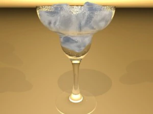 glassware collection  9 glasses and cups 3D Model
