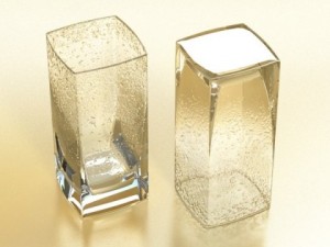 glassware collection  9 glasses and cups 3D-Modell