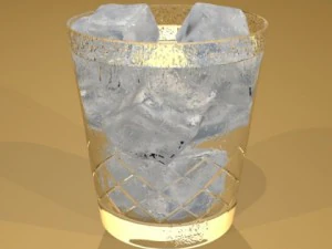 glassware collection  9 glasses and cups 3D Model