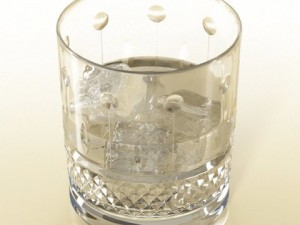 glassware collection  9 glasses and cups 3D-Modell