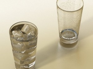 photorealistic glass 02 Modello 3D