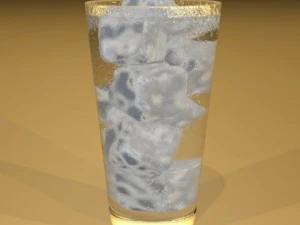 photorealistic glass 02 3D Model