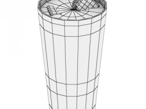 photorealistic glass 02 3D Model