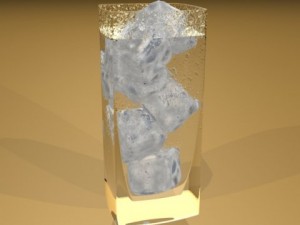 photorealistic glass 4 3D 모델