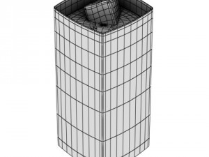 photorealistic glass 4 3D 모델