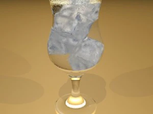 photorealistic glass 06 3D Model