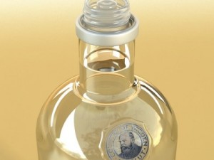 photorealistic and high detailed 7 liquor bottles Modelo 3D