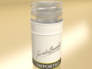 photorealistic and high detailed 7 liquor bottles Modelo 3D