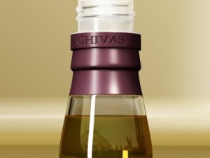 photorealistic and high detailed 7 liquor bottles Modelo 3D