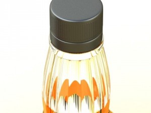 photorealistic and high detailed 7 liquor bottles Modelo 3D