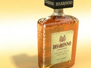 photorealistic and high detailed 7 liquor bottles 3D Model