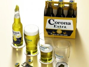corona beer collection 3D Model