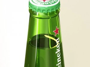 heineken six cardboard pack 3D Model