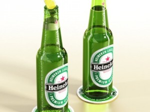 heineken beer collection 3D Модель