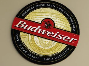 budweiser beer bottle 3D Model