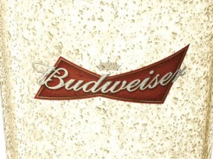 budweiser beer glass 3D Model