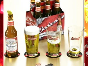 budweiser bira koleksiyonu 3D Model