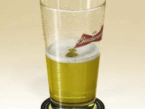budweiser beer collection 3D Model