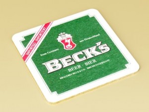 becks beer glass pint 3D Model